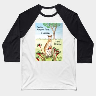 Native Australian Christmas card Baseball T-Shirt